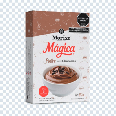 Postre Morixe Magica Chocolate 12X80Gr