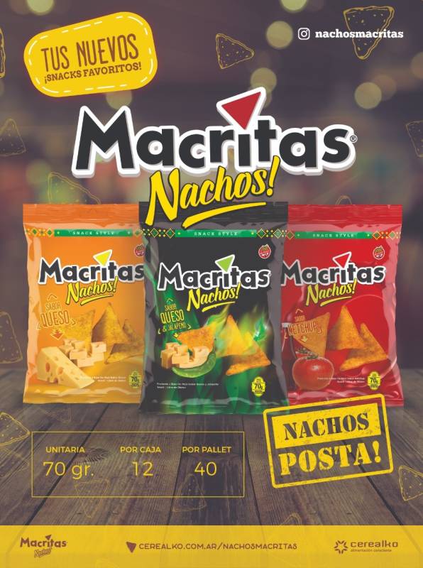 Nachos Queso Y Jalapeño 12X70 Grs