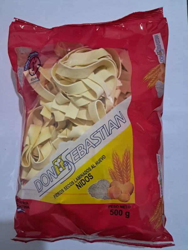 Fideos Nido Al Huevo N4 10Ux500Grs