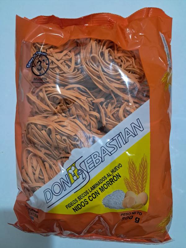 Fideos Nido Huevo Morron N2 10Ux500Grs