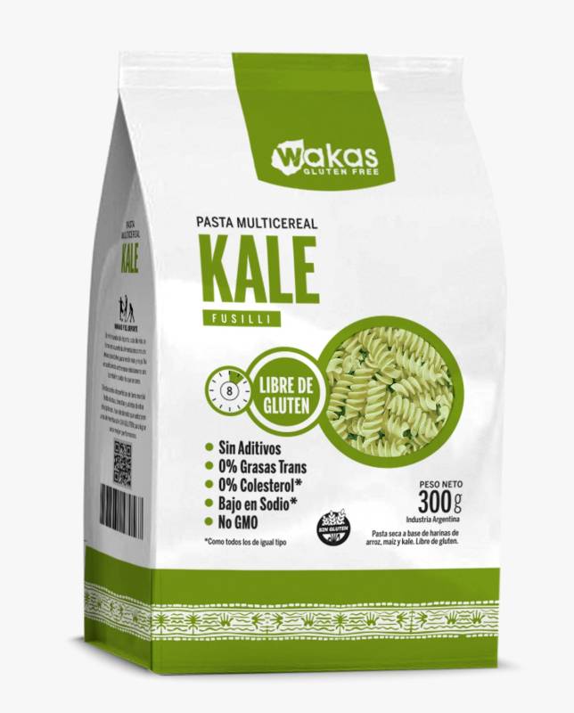 Fideos Wakas Kale 12Ux300 Grs