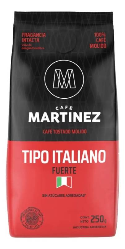 Paquete Italiano Molido 24 U X 250 Grs