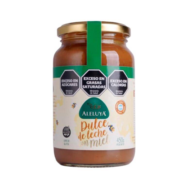Dulce De Leche Con Miel Aleluya Frasco 12X400 Grs