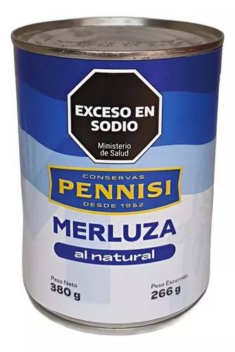 Merluza Pennisi Al Natural 4X6X380Grs