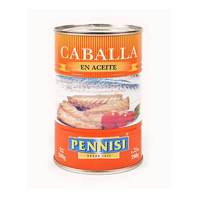 Caballa Pennisi Aceite 4X6X380G