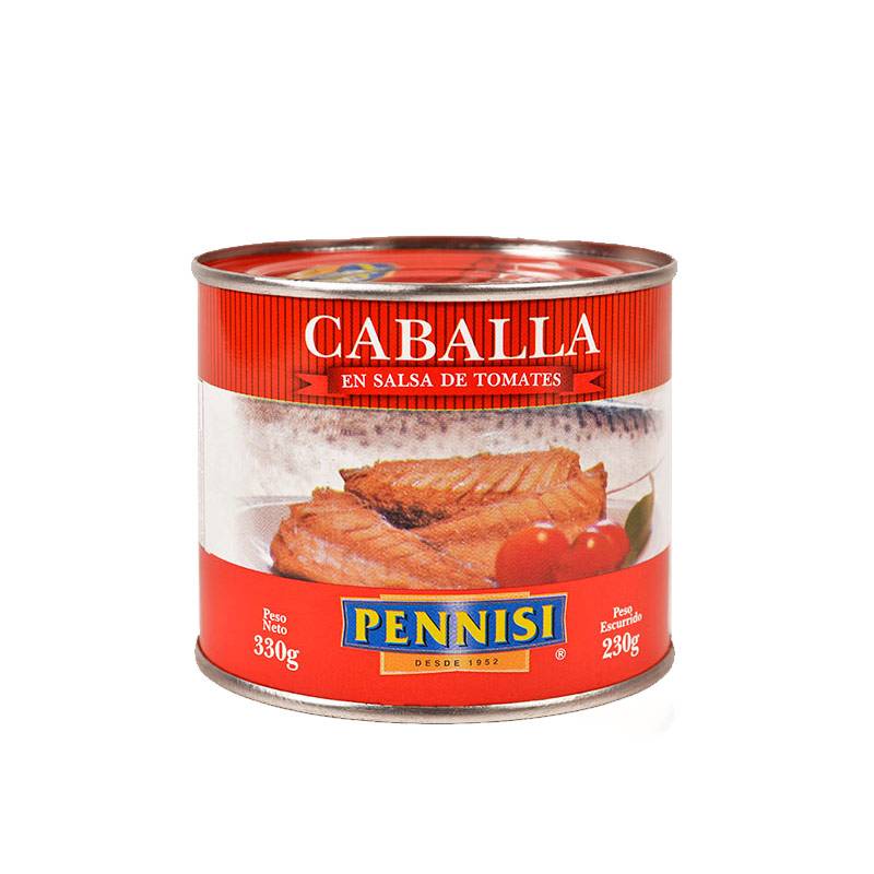 Caballa Pennisi Tomate 4X6X380Grs