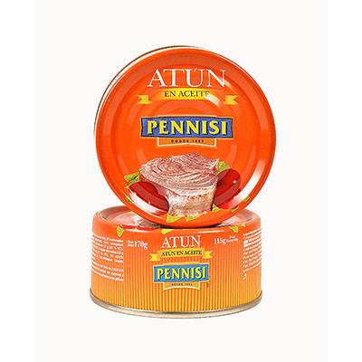 Atun Pennisi Aceite 8X6X170Grs