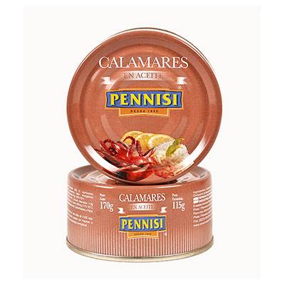 Calamares Pennisi Acei 8X6X170Grs