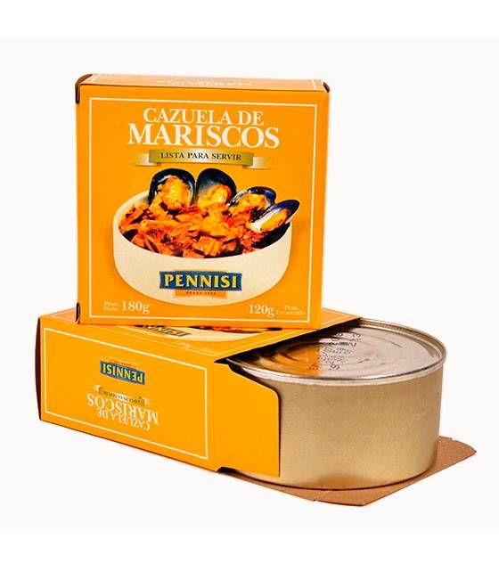 Caz. De Mariscos Pennisi 8X6X180Grs