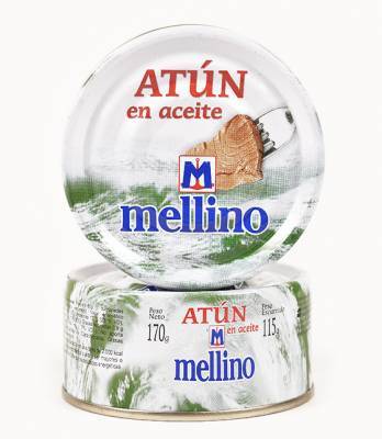 Atun Mellino Aceite 8X6X170Grs