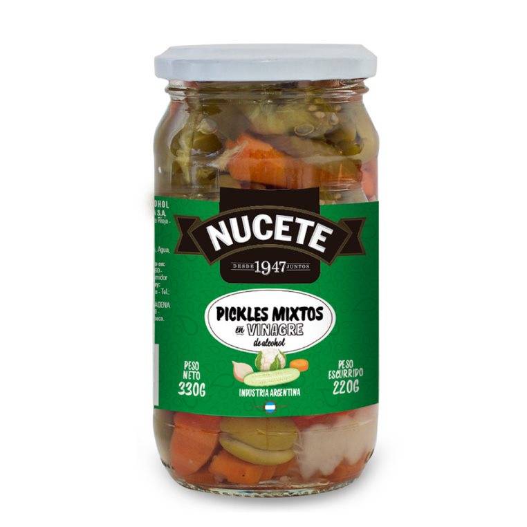 Pickles Nucete Frasco 24Ux220G