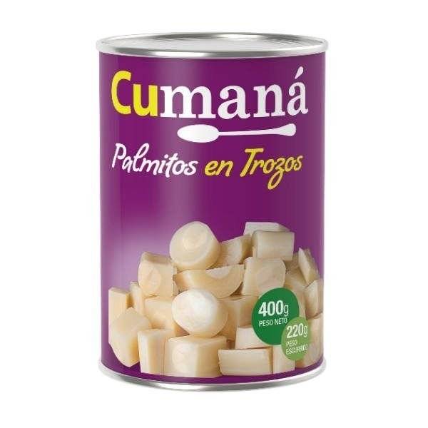 Palmitos Trozos Cumana 24U X 396G