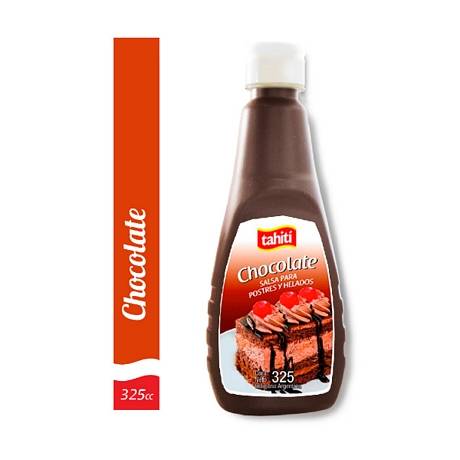 Salsa Tahiti Chocolate Liq 6U X 350Cc