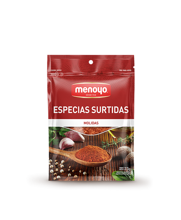 Especias Surtidas Menoyo 10Ux23Grs
