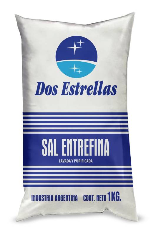 Sal 2 Estrellas Parrillera 10X1 Kg