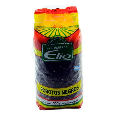 Porotos Negros Elio 10X500 Grs