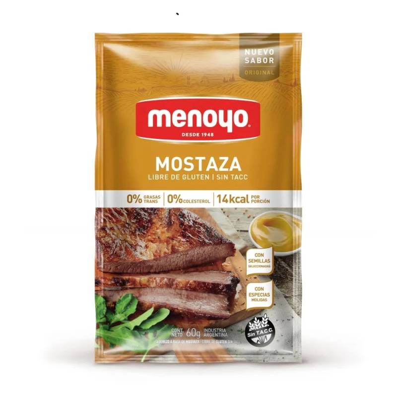 Mostaza S/Tacc Menoyo 30X60 Grs
